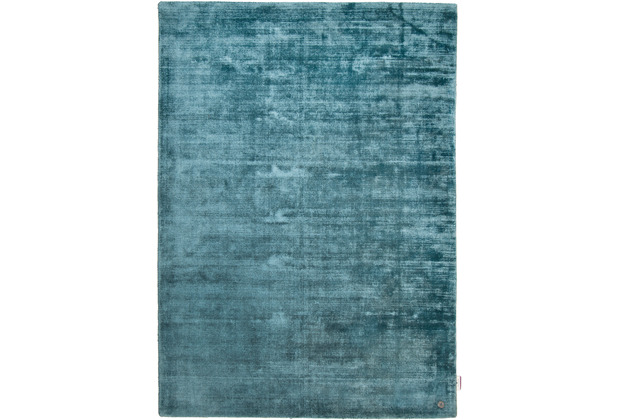 Tom Tailor Viskose-Teppich Shine uni aqua 250 x 300 cm