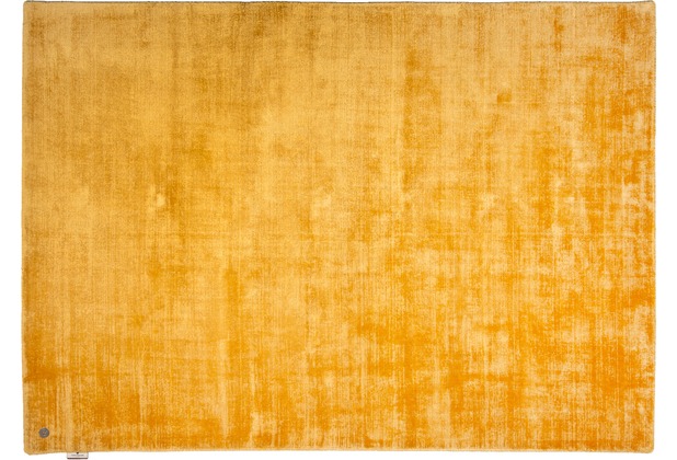 Tom Tailor Viskose-Teppich Shine uni 870 gold 140 cm x 200 cm