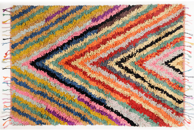 Tom Tailor Teppich Vintage VStripes multicolor 140 x 200 cm