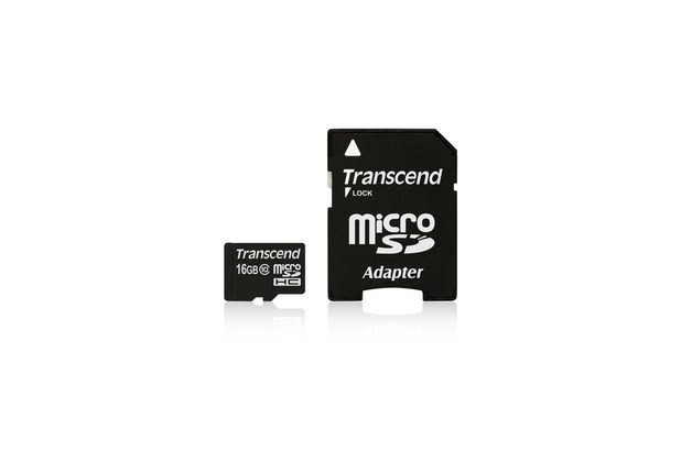 Transcend 16 GB microSDHC-Karte Class10