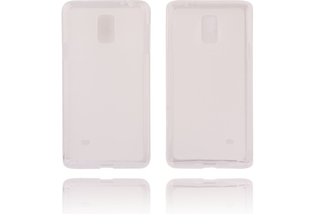 Twins Softcase Struktur fr Galaxy Note 4,wei