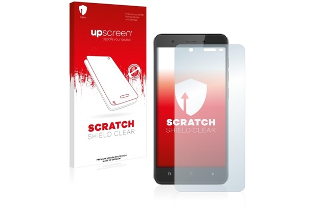 upscreen Scratch Shield Clear Premium Displayschutzfolie für Mobistel Cynus F10