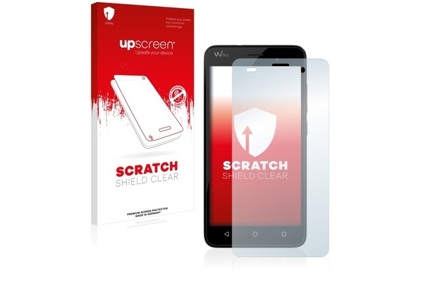 upscreen Scratch Shield Clear Premium Displayschutzfolie für Wiko Jerry