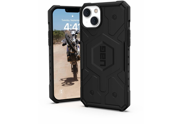 Urban Armor Gear Pathfinder MagSafe Case, Apple iPhone 14 Plus, schwarz, 114053114040