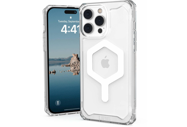 Urban Armor Gear Plyo MagSafe Case, Apple iPhone 14 Pro Max, ice (transparent), 114071114343