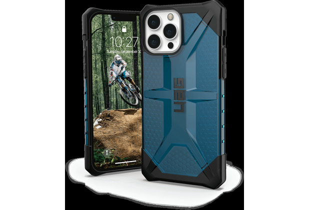Urban Armor Gear UAG Plasma Case, Apple iPhone 13 Pro Max, mallard (blau transp.), 113163115555
