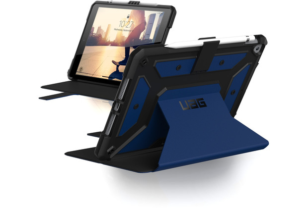 Urban Armor Gear UAG Metropolis Case, Apple iPad 10,2 (2019), cobalt (blau), 121916115050