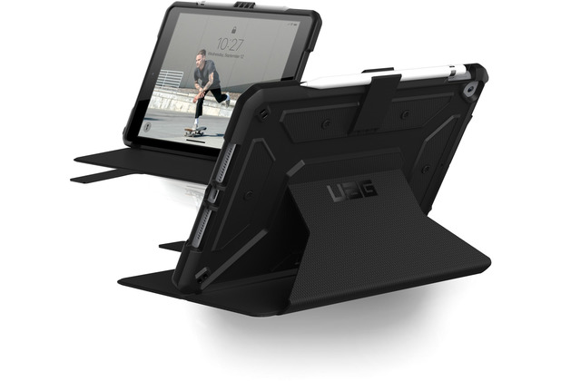 Urban Armor Gear UAG Metropolis Case, Apple iPad 10,2 (2019), schwarz, 121916114040