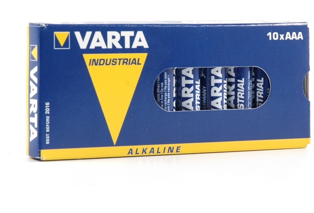 VARTA Industrial Batterie Micro AAA 1200 mAh (10 Stück)