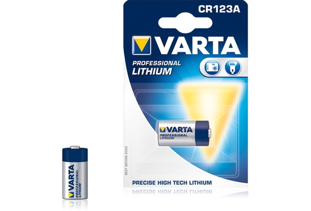 VARTA Professional Photo Lithium Minizelle 1600 mAh CR17345 (1 Stück)