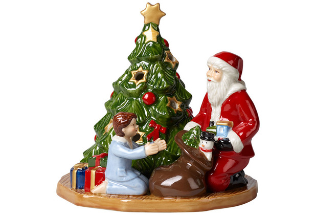 Villeroy & Boch Christmas Toys Windlicht Bescherung bunt