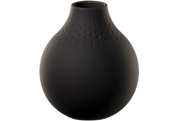 Villeroy & Boch Collier noir Vase Perle klein schwarz