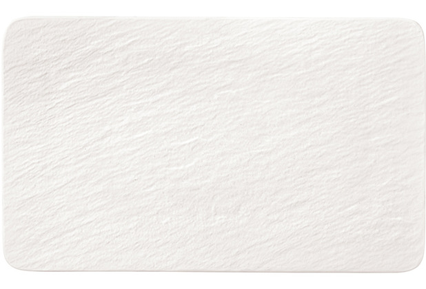 Villeroy & Boch Manufacture Rock blanc Multifunktionsteller 28 x 17 cm rechteckig wei