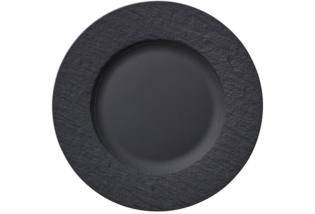 Villeroy & Boch Manufacture Rock Frühstücksteller schwarz,grau