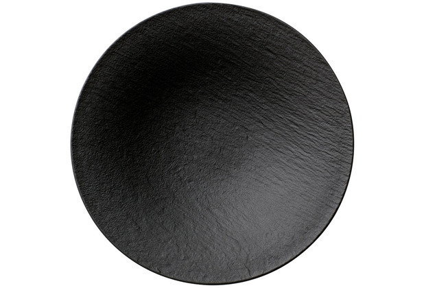 Villeroy & Boch Manufacture Rock Schale tief  28 cm, schwarz