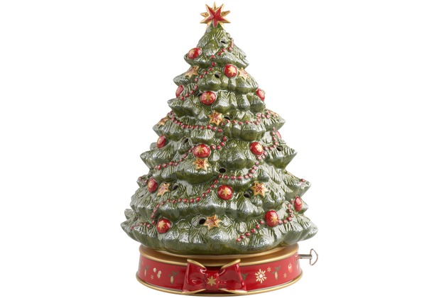 Villeroy & Boch Toy\'s Delight Weihnachtsbaum mit Spieluhr grün