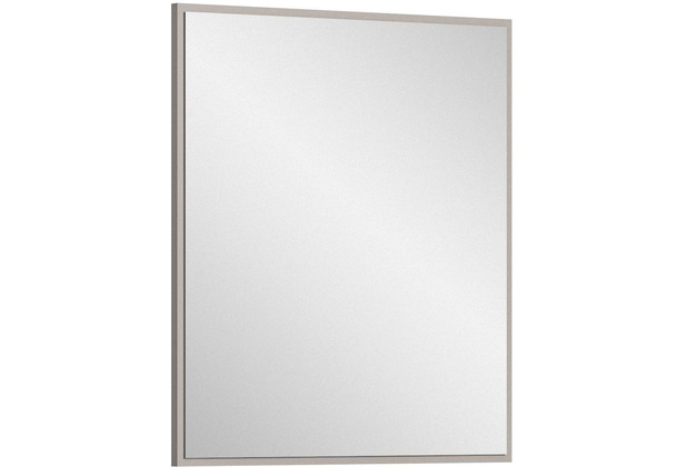 xonox.home Jaru Spiegel (B/H/T: 65x70x2 cm) in grau Nachbildung und Spiegelfront