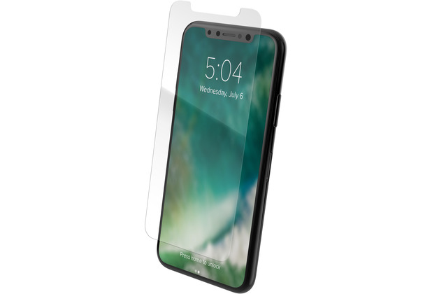 xqisit Tough Glass CF 2,5D for iPhone 11 / XR clear