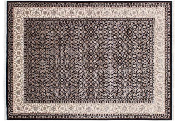 Zaba Orientteppich Mahi black-ivory 140 cm x 200 cm
