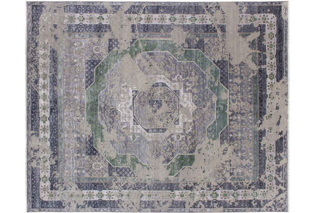Zaba Teppich Amritsar grau 140 cm x 200 cm