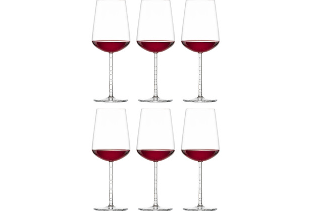 Zwiesel Glas Bordeaux Rotweinglas Journey 6er-Set