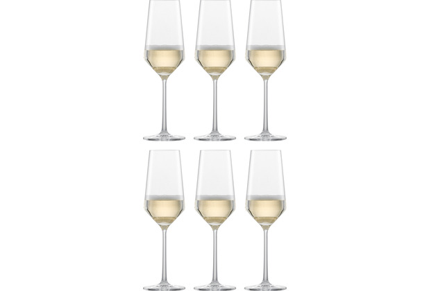 Zwiesel Glas Champagnerglas Pure 6er-Set