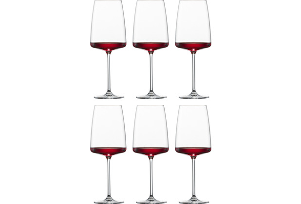 Zwiesel Glas Weinglas Fruchtig & Fein Vivid Senses 6er-Set